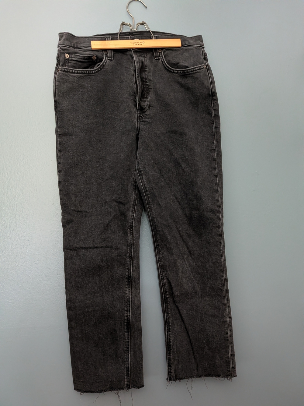 Denim Forum Arlo High Rise Straight - Picture 2 of 9